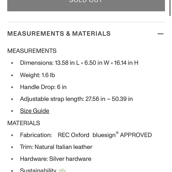 MZ Wallace Large Box Tote Buff color - Picture 7 of 7